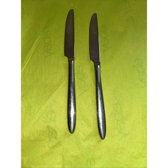 oneida stainless flatware Lot 2 Table Knife Knives - Picture 1 of 4